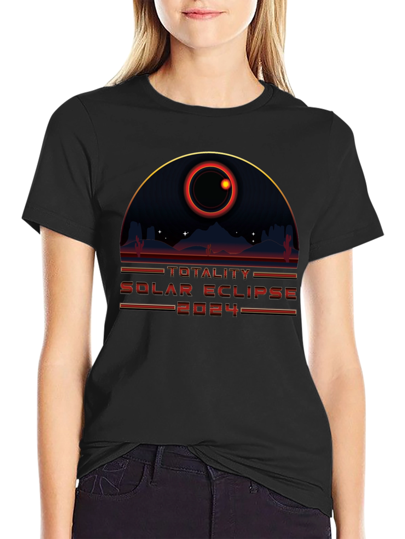 Solar Eclipse 2024 Totality T-Shirt