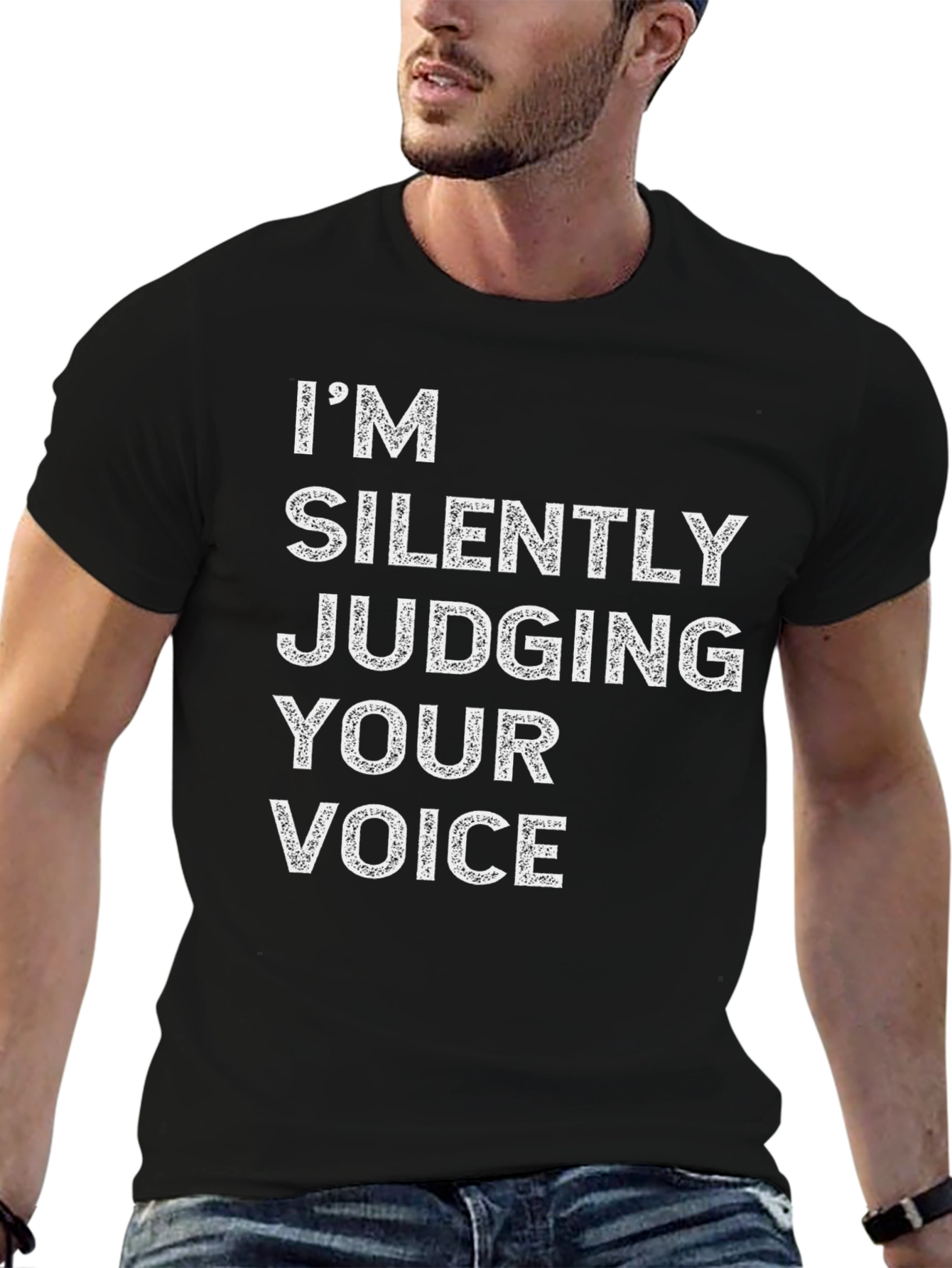 Silently Judging Your Voice Graphic Tee