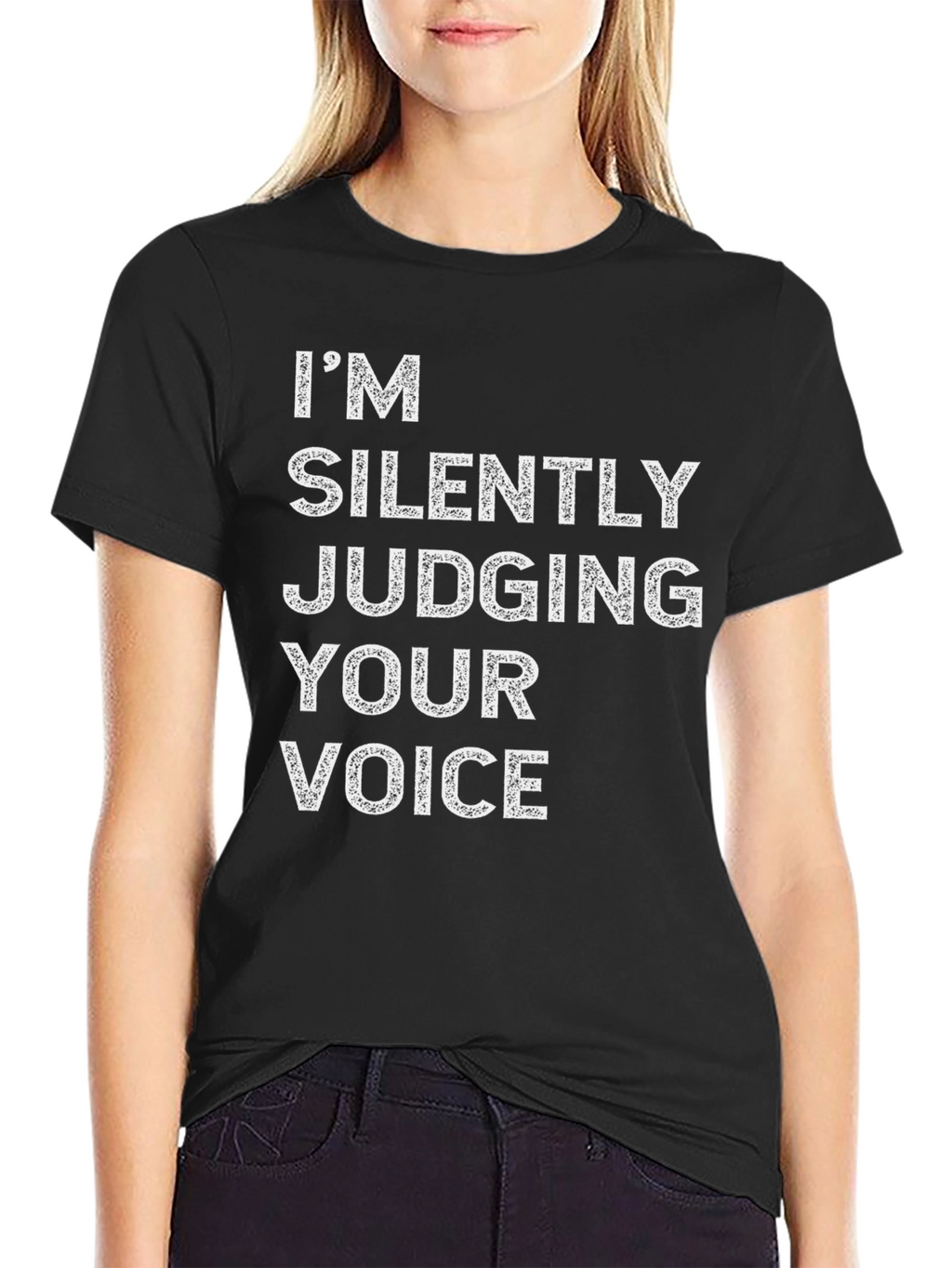 Silently Judging Your Voice Graphic Tee