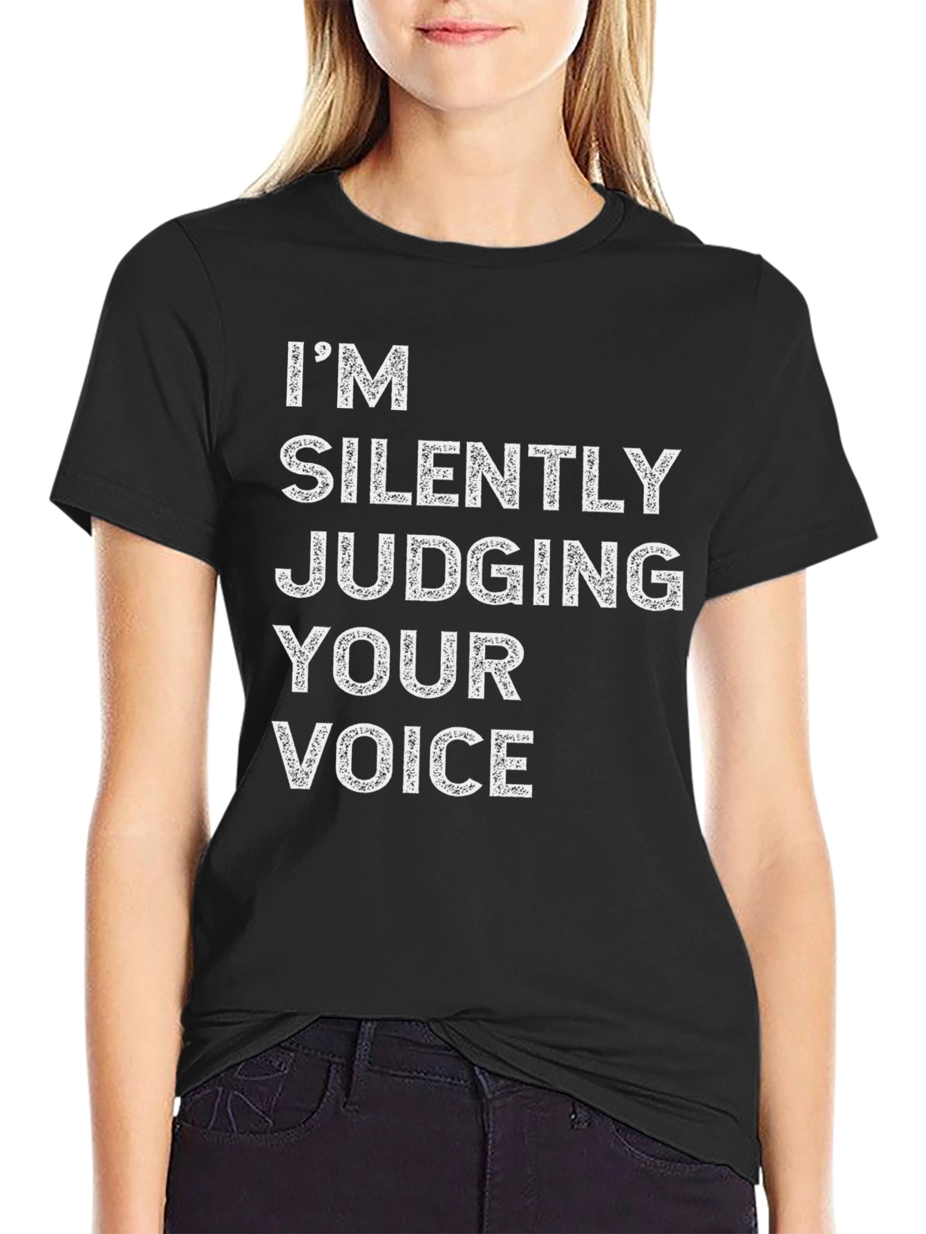 Silently Judging Your Voice Graphic Tee