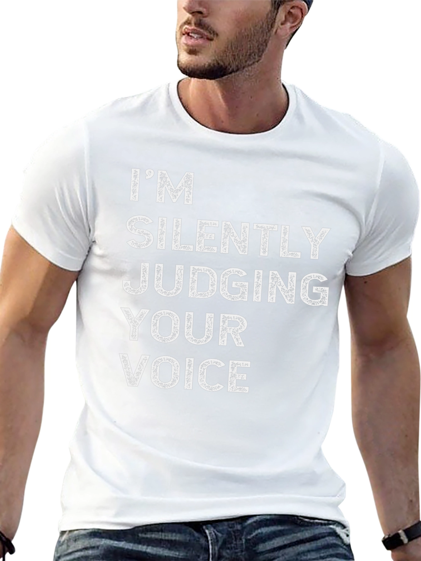 Silently Judging Your Voice Graphic Tee