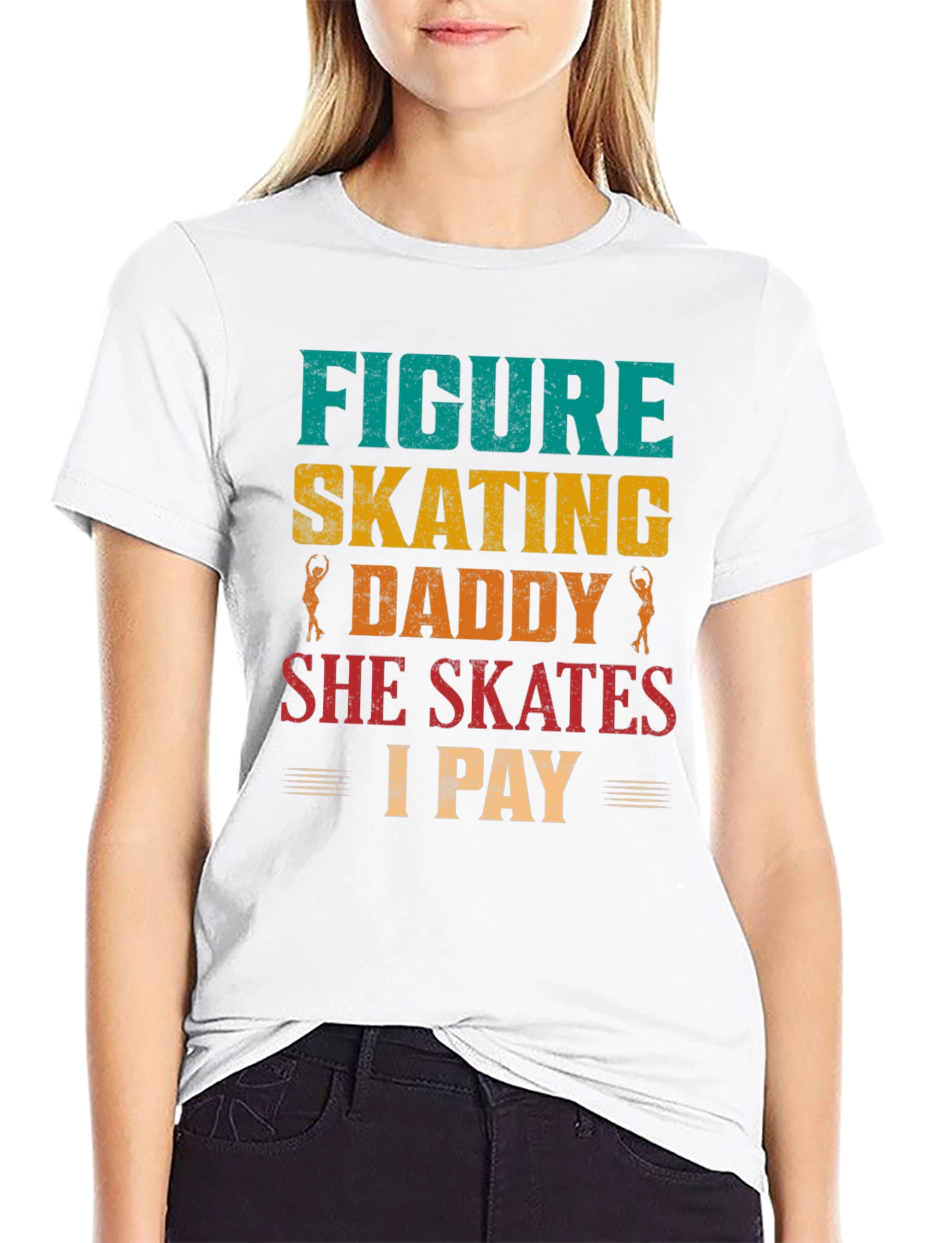 Figure Skating Daddy T-Shirt