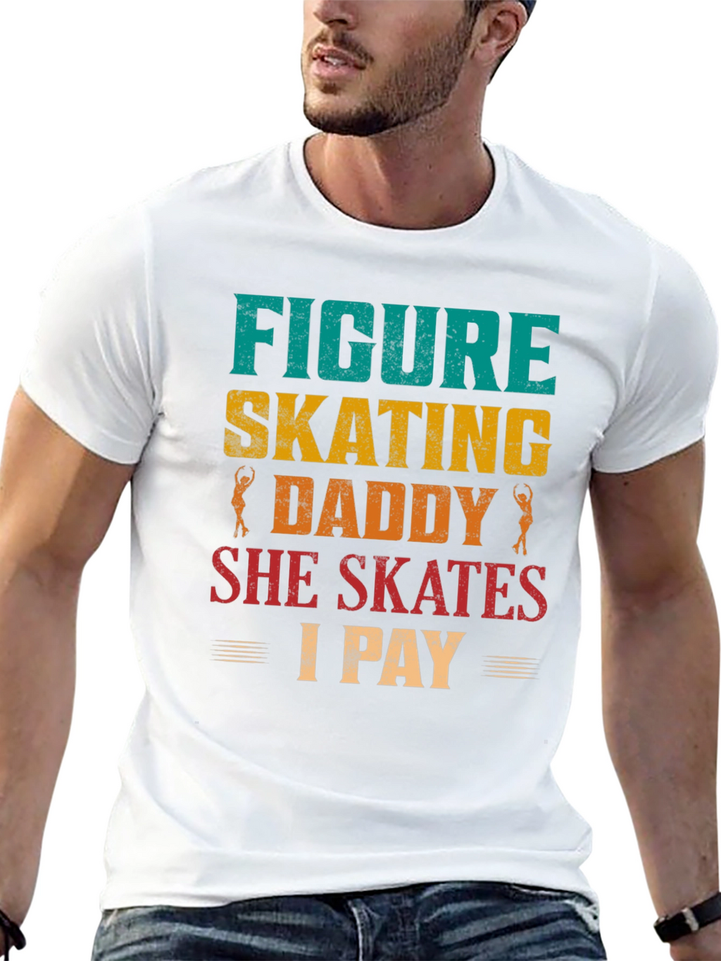 Figure Skating Daddy T-Shirt