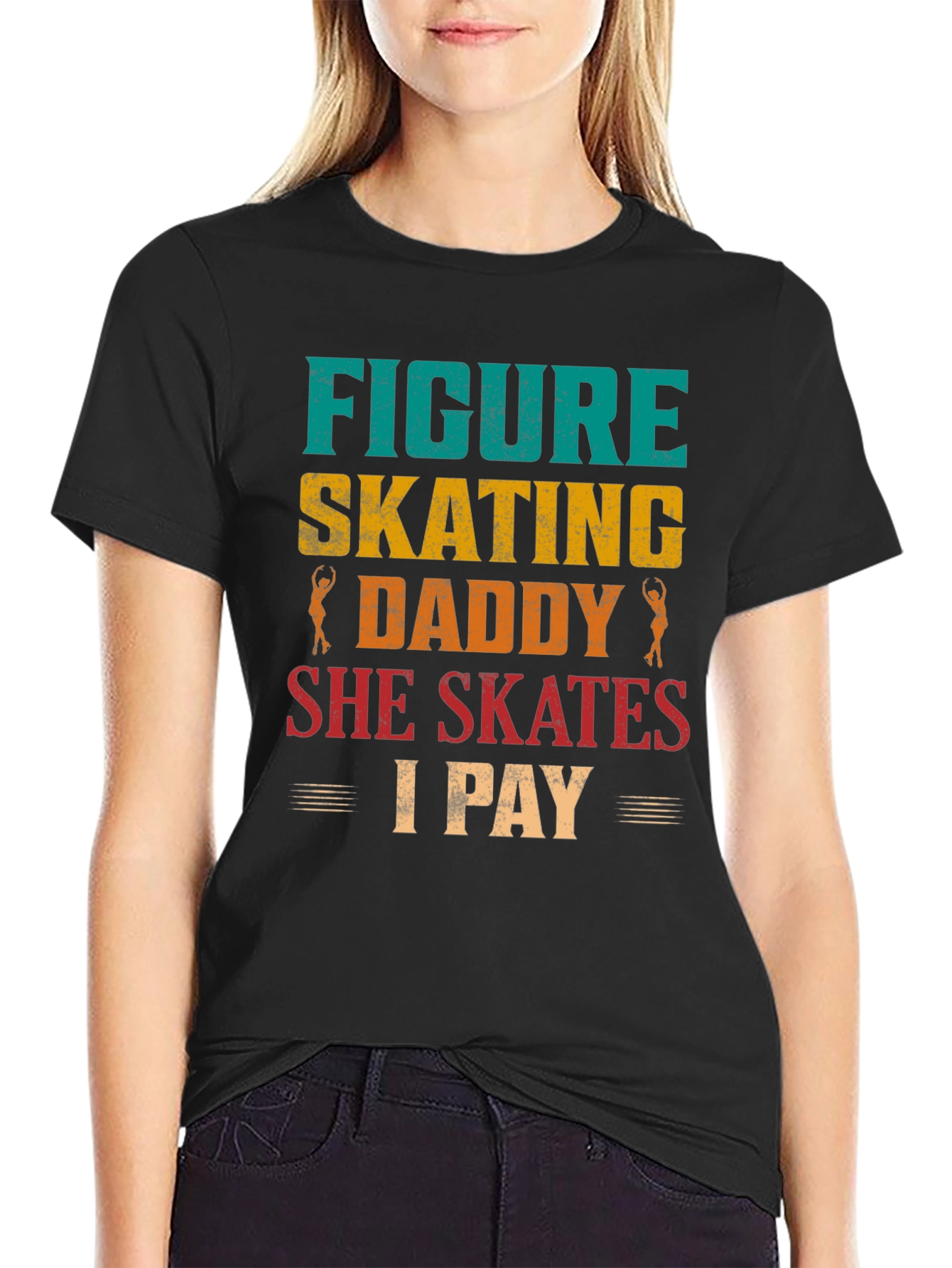 Figure Skating Daddy T-Shirt