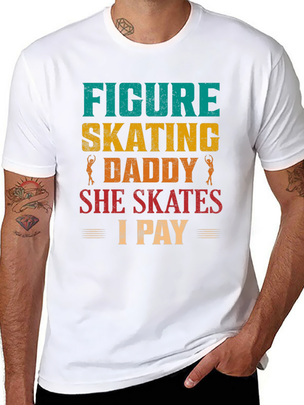 Figure Skating Daddy T-Shirt