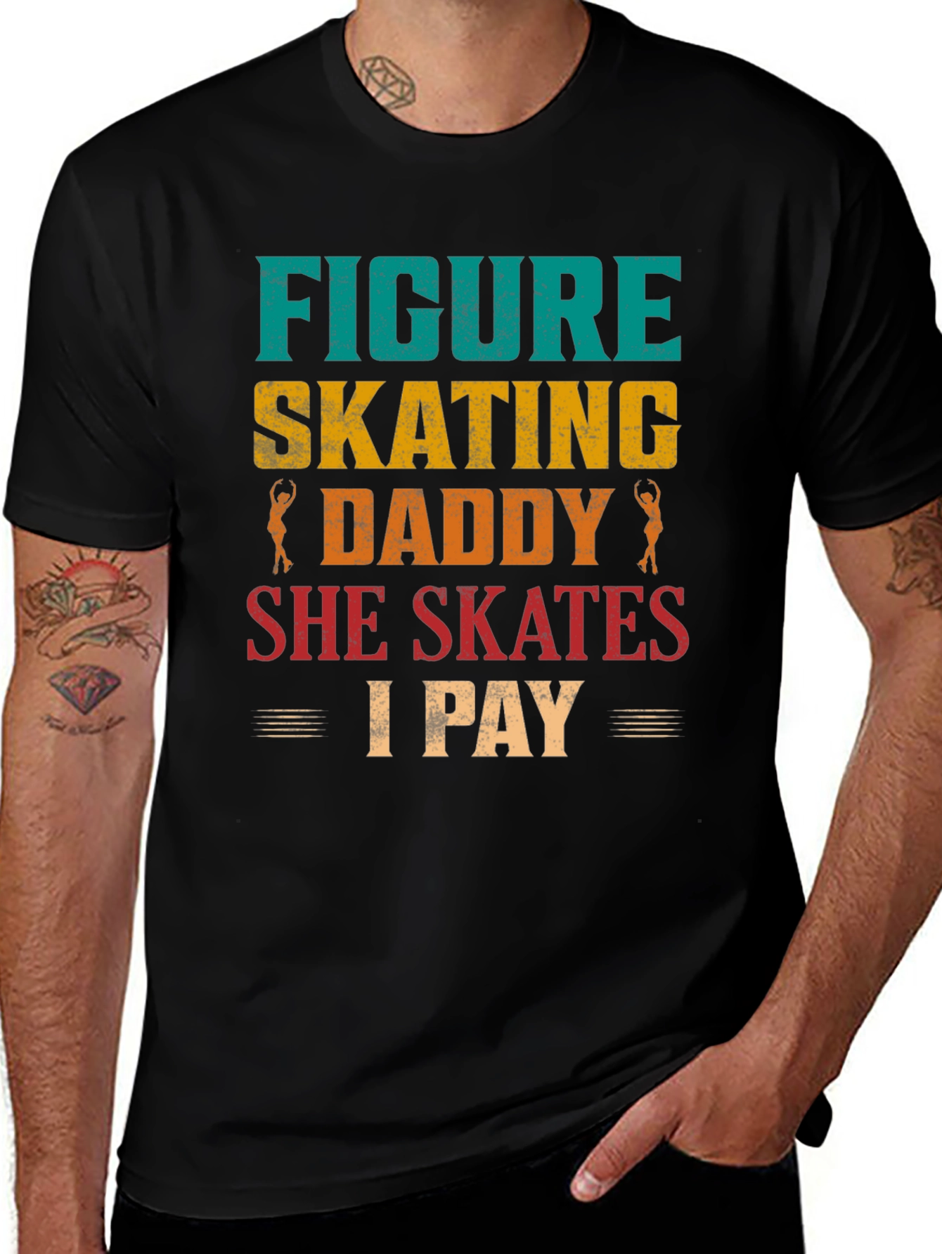 Figure Skating Daddy T-Shirt
