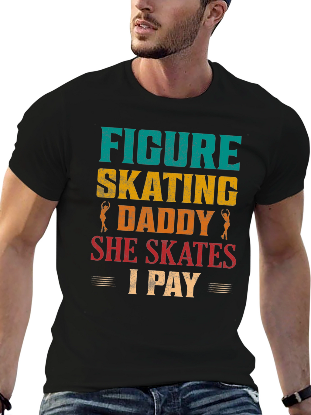 Figure Skating Daddy T-Shirt
