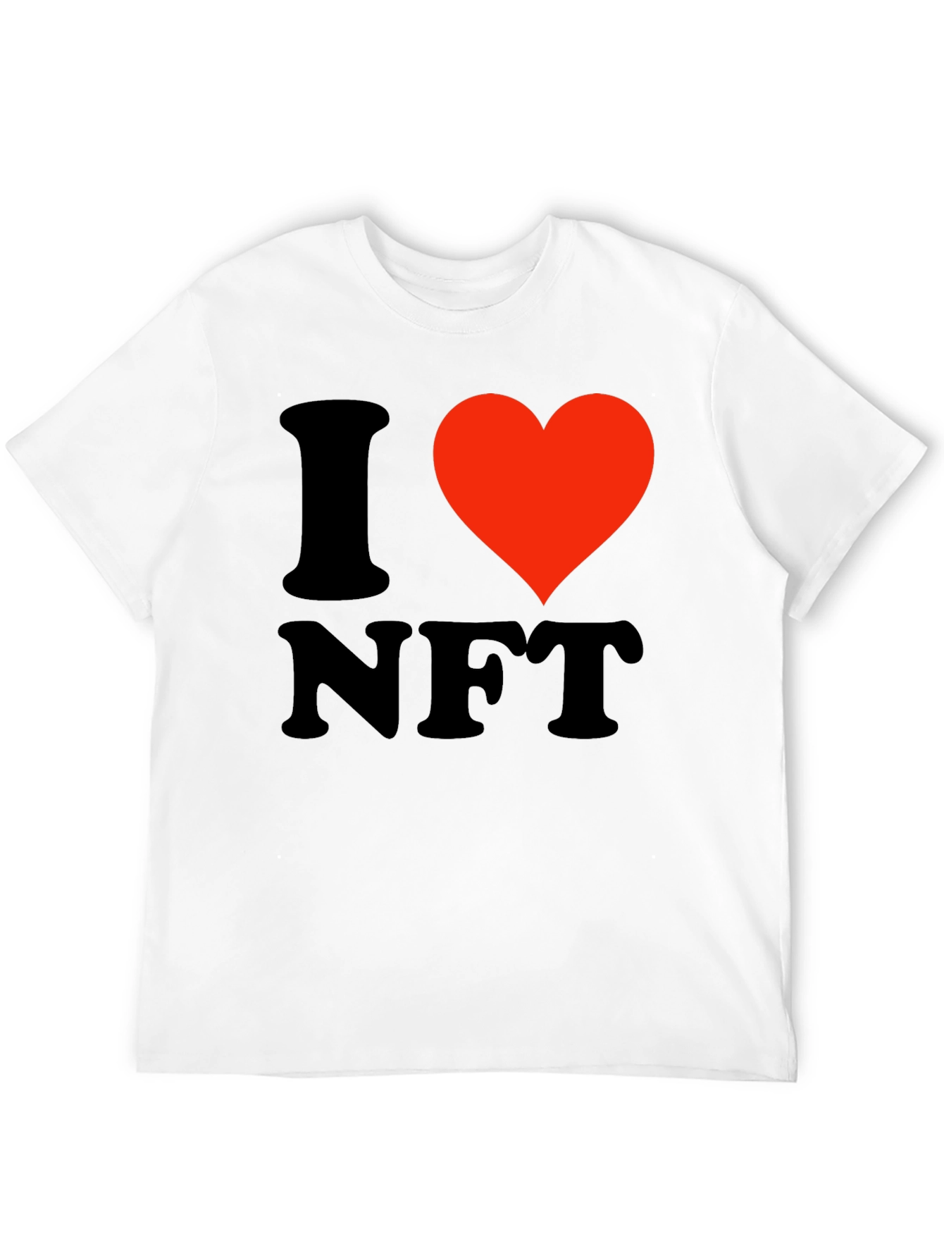 I Love NFT T-Shirt - Black
