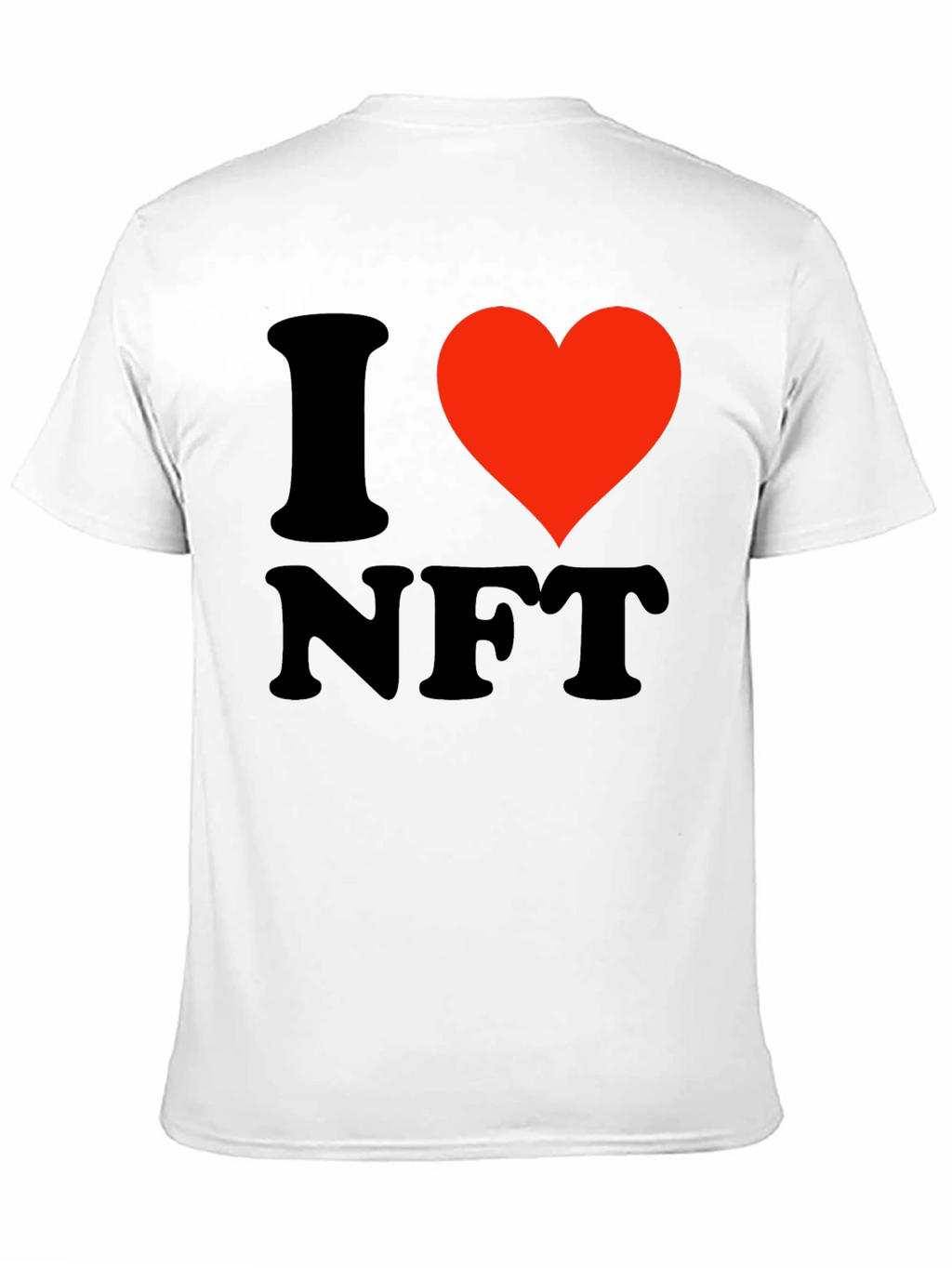 I Love NFT T-Shirt - Black