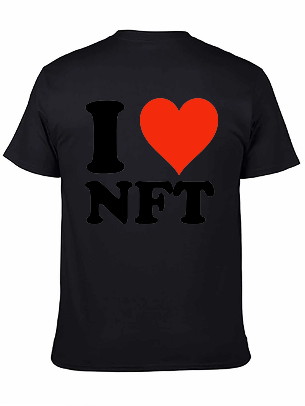 I Love NFT T-Shirt - Black