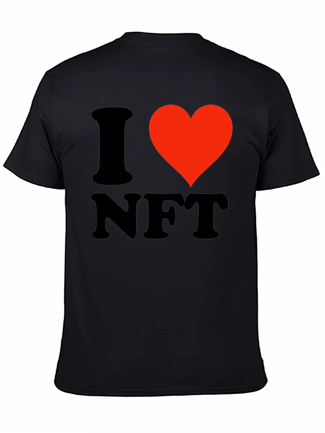 I Love NFT T-Shirt - Black