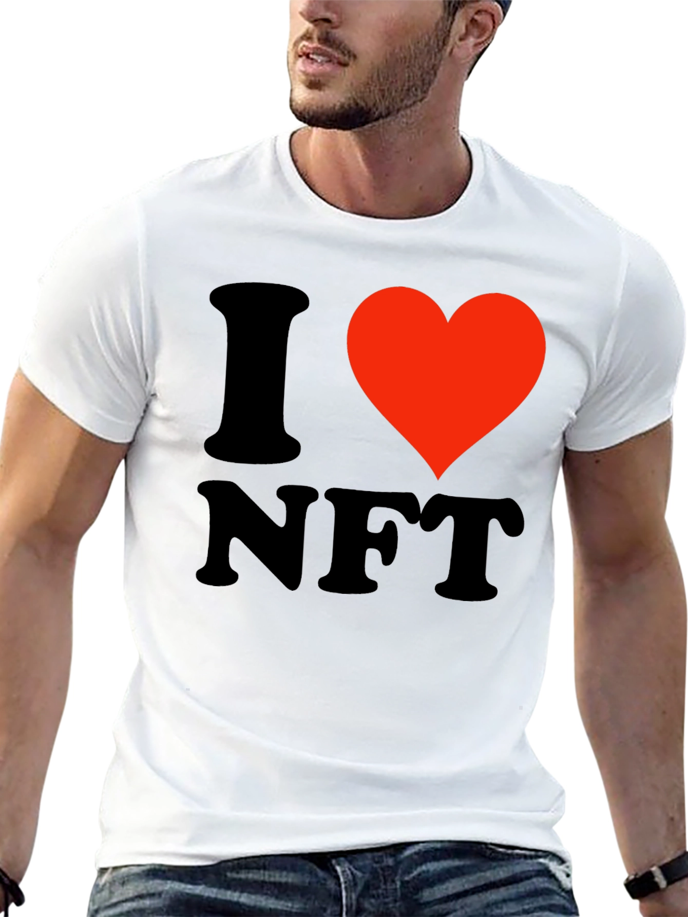 I Love NFT T-Shirt - Black