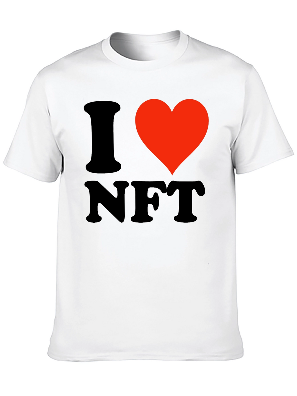 I Love NFT T-Shirt - Black
