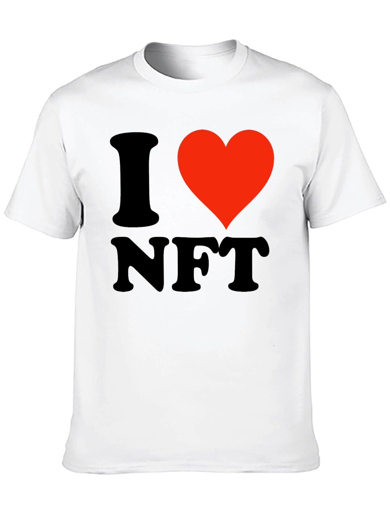 I Love NFT T-Shirt - Black
