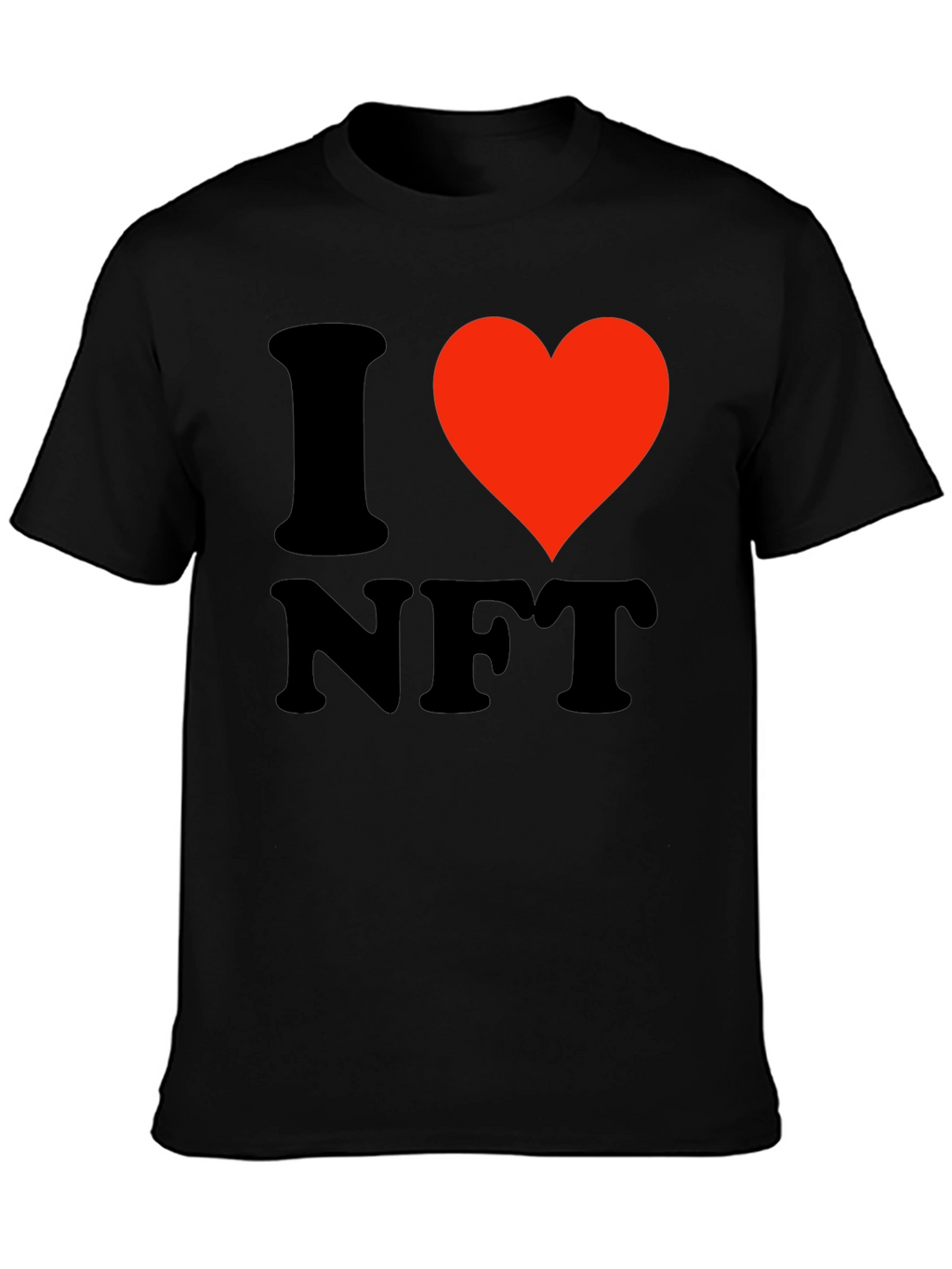 I Love NFT T-Shirt - Black