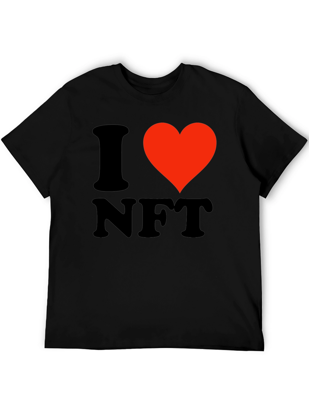 I Love NFT T-Shirt - Black