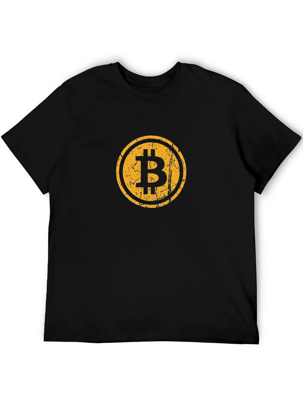 Bitcoin Crypto Graphic Tee - Black