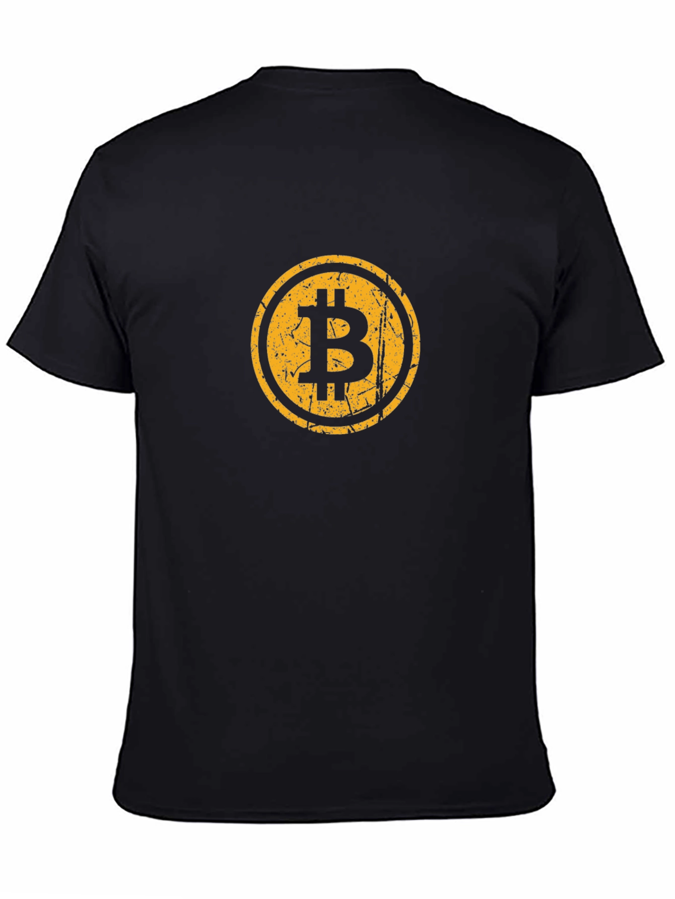 Bitcoin Crypto Graphic Tee - Black