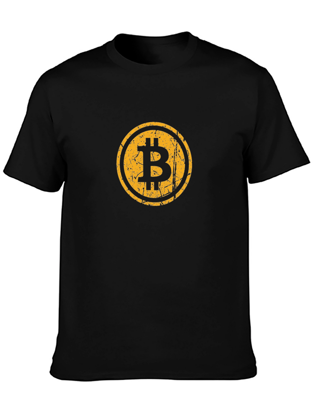 Bitcoin Crypto Graphic Tee - Black