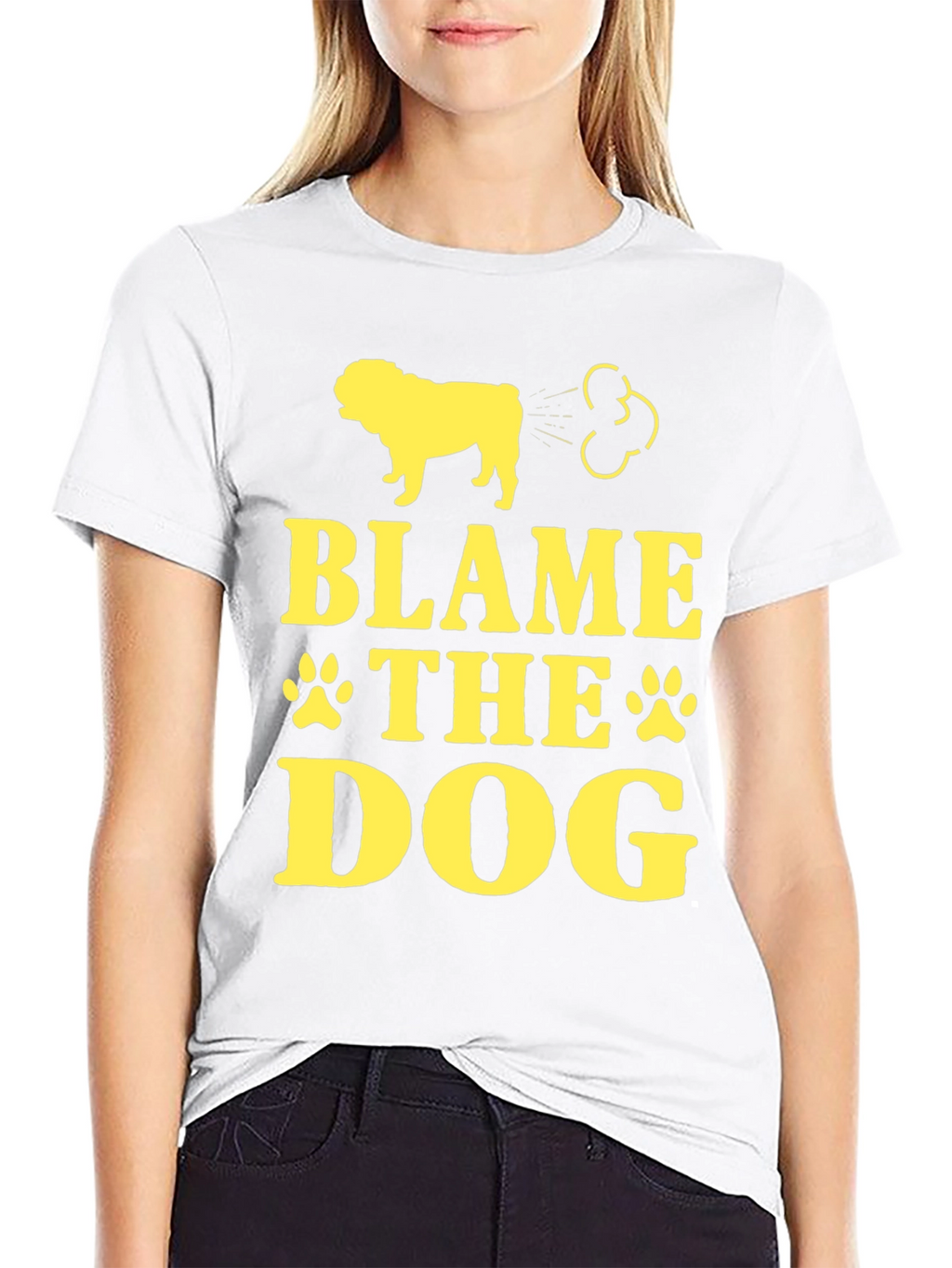 Blame The Dog Funny T-Shirt