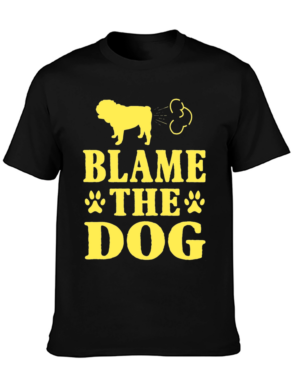 Blame The Dog Funny T-Shirt