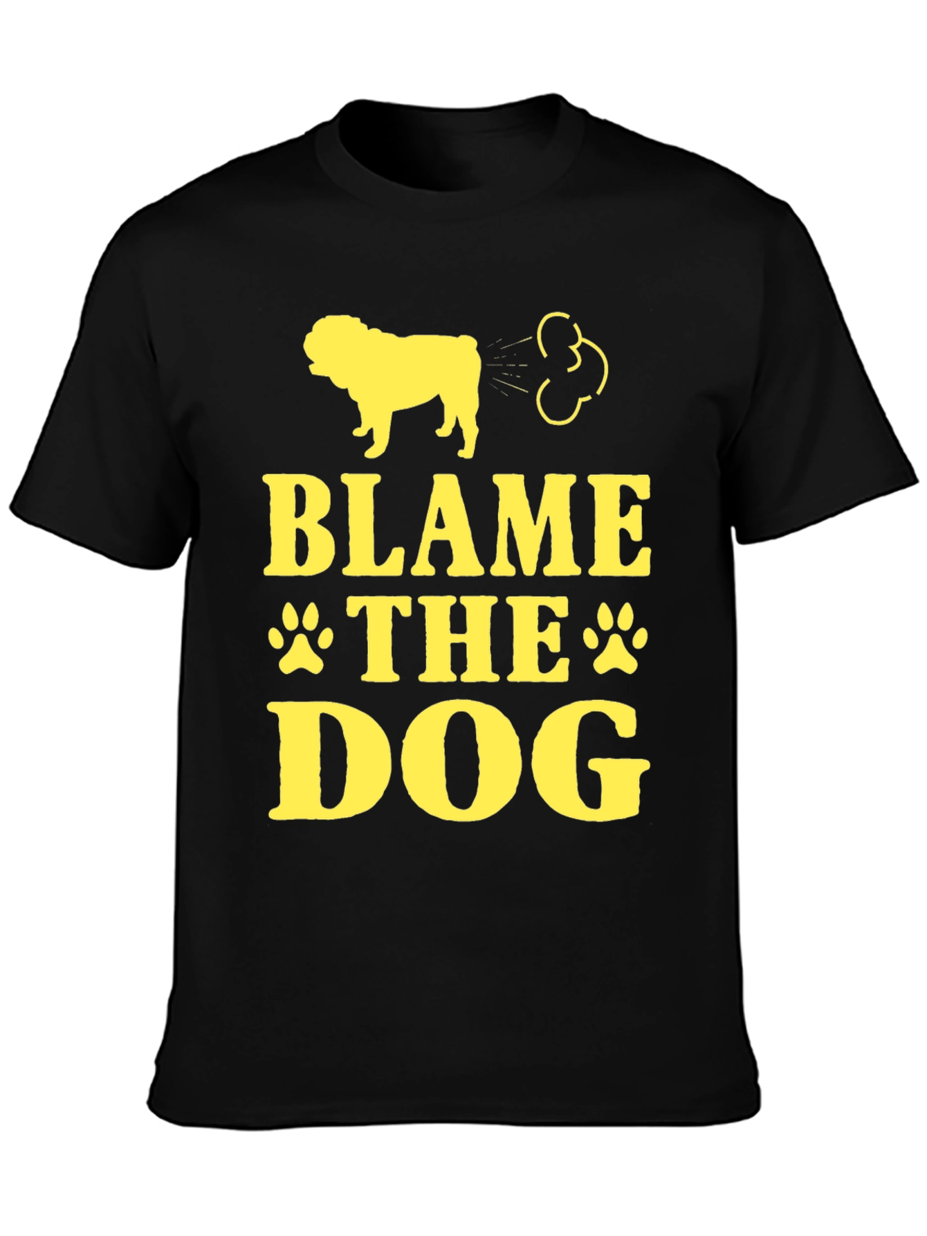 Blame The Dog Funny T-Shirt
