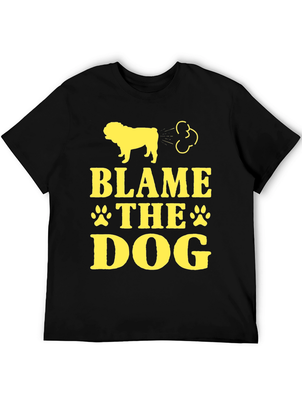 Blame The Dog Funny T-Shirt