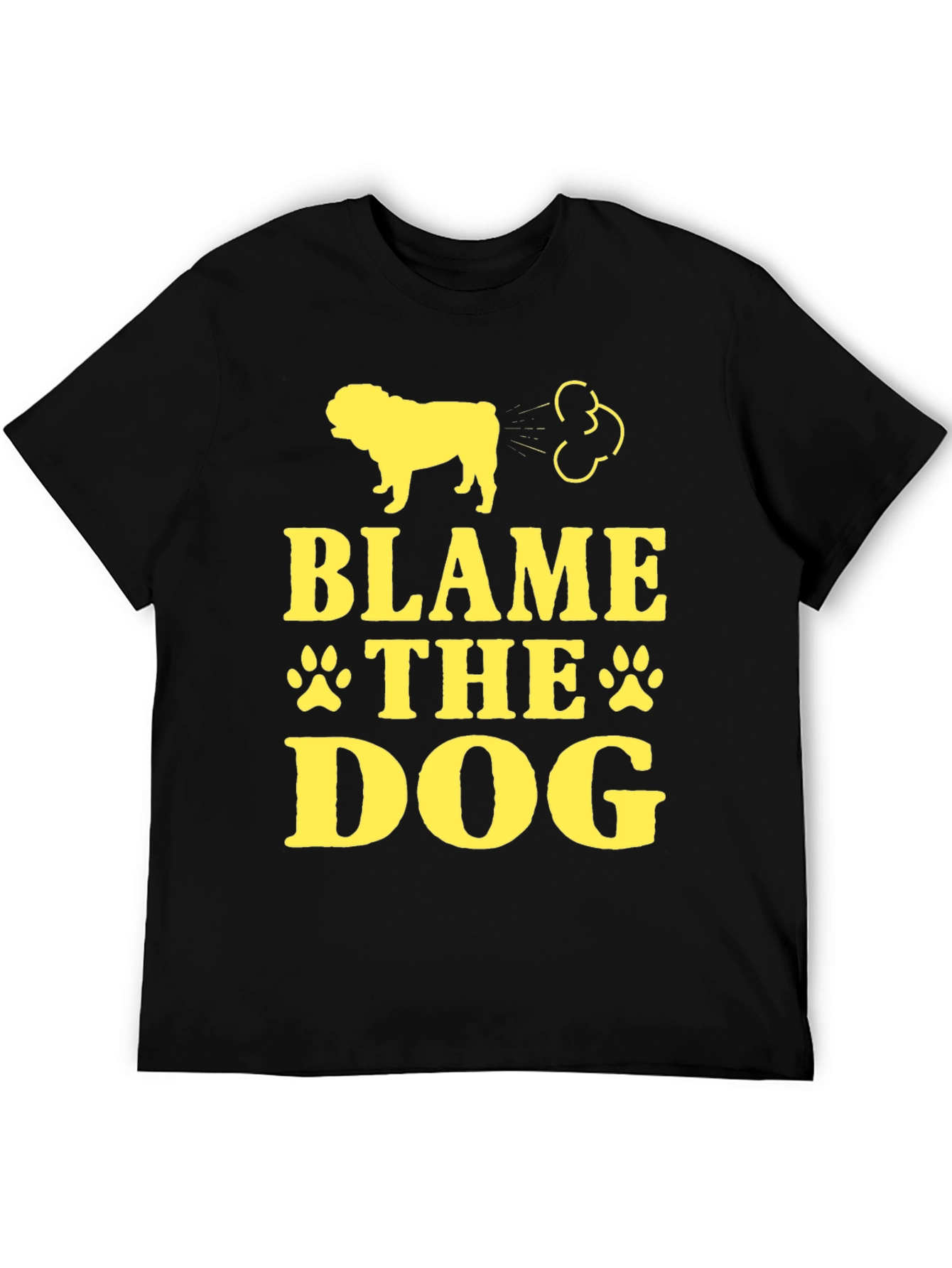 Blame The Dog Funny T-Shirt