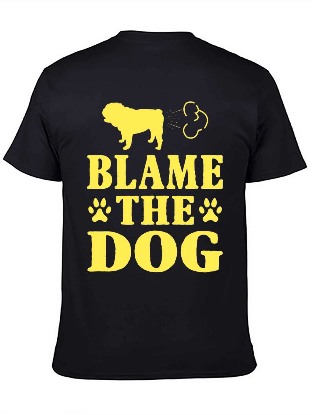 Blame The Dog Funny T-Shirt