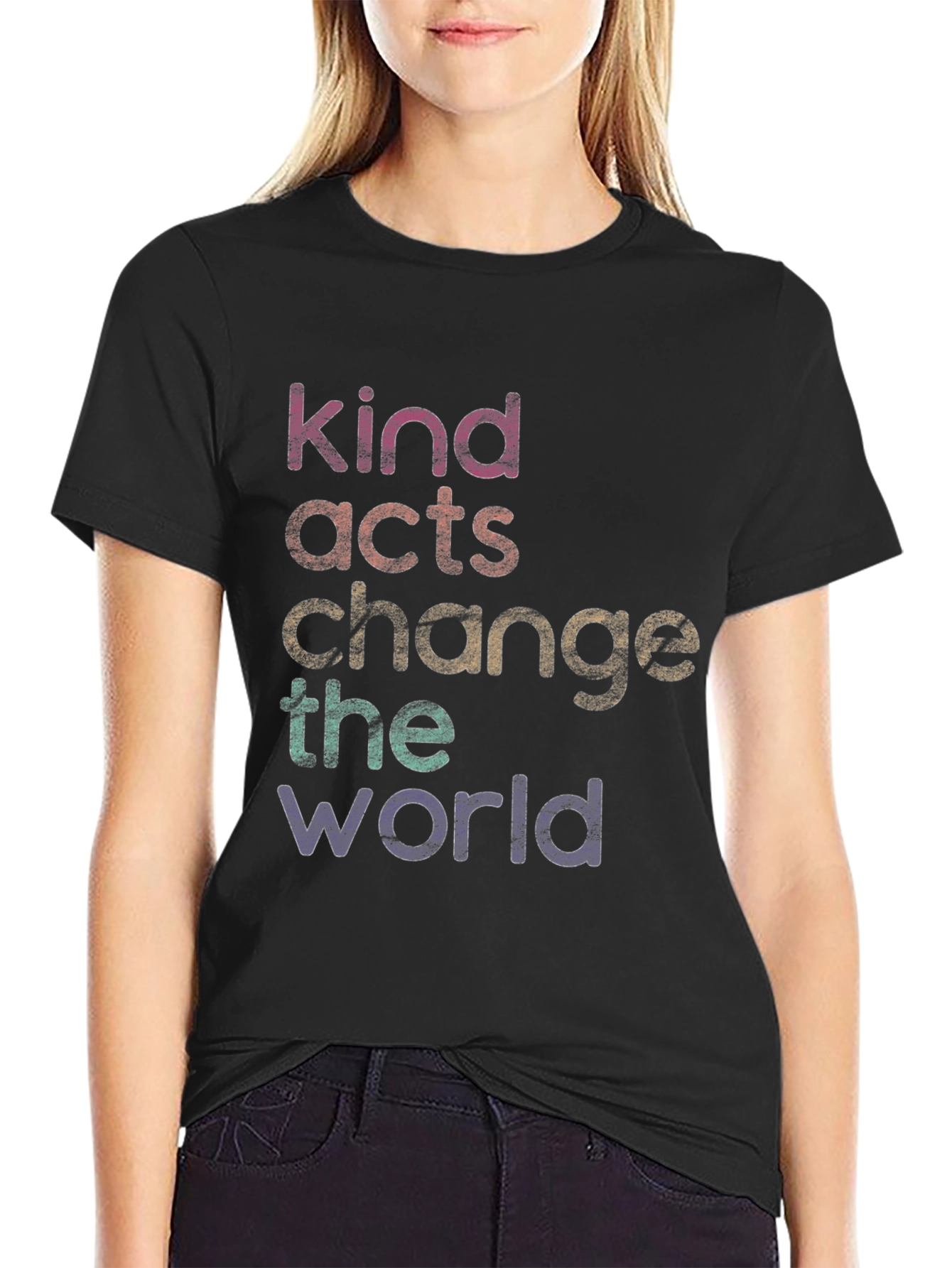Kind Acts Change the World T-Shirt