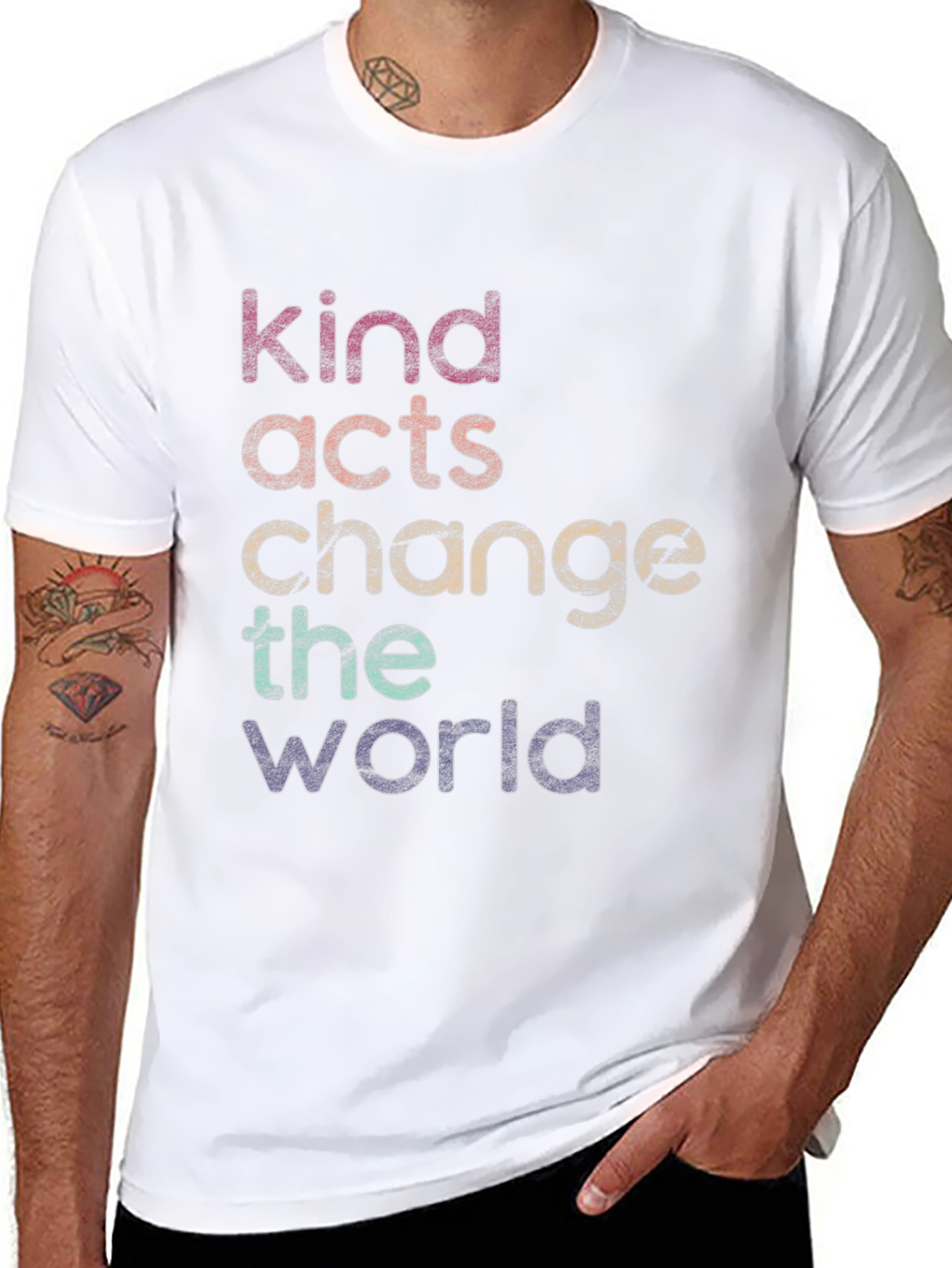 Kind Acts Change the World T-Shirt