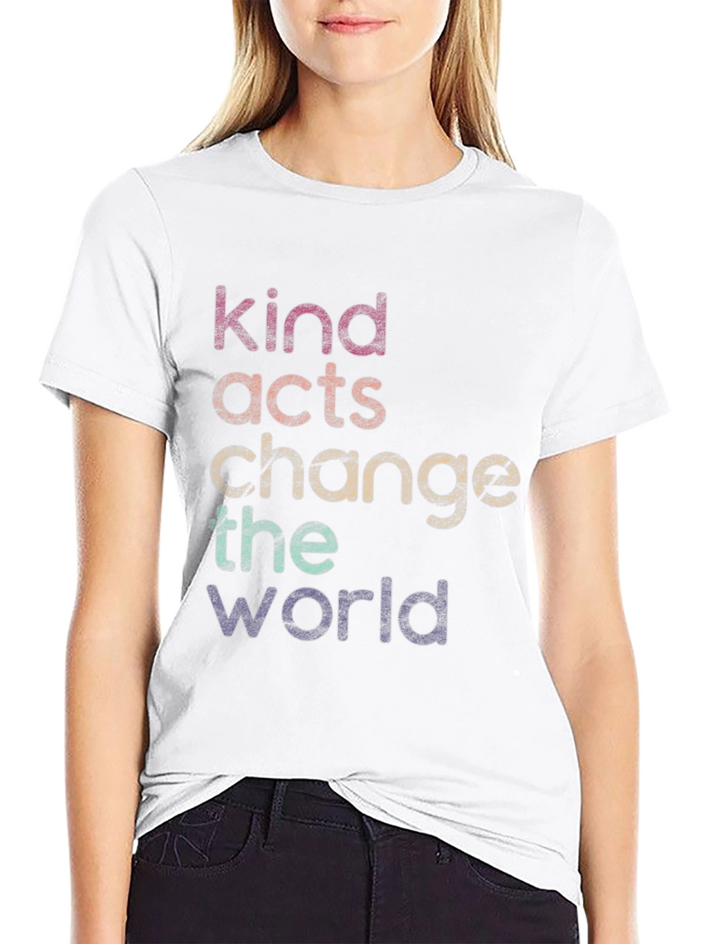 Kind Acts Change the World T-Shirt