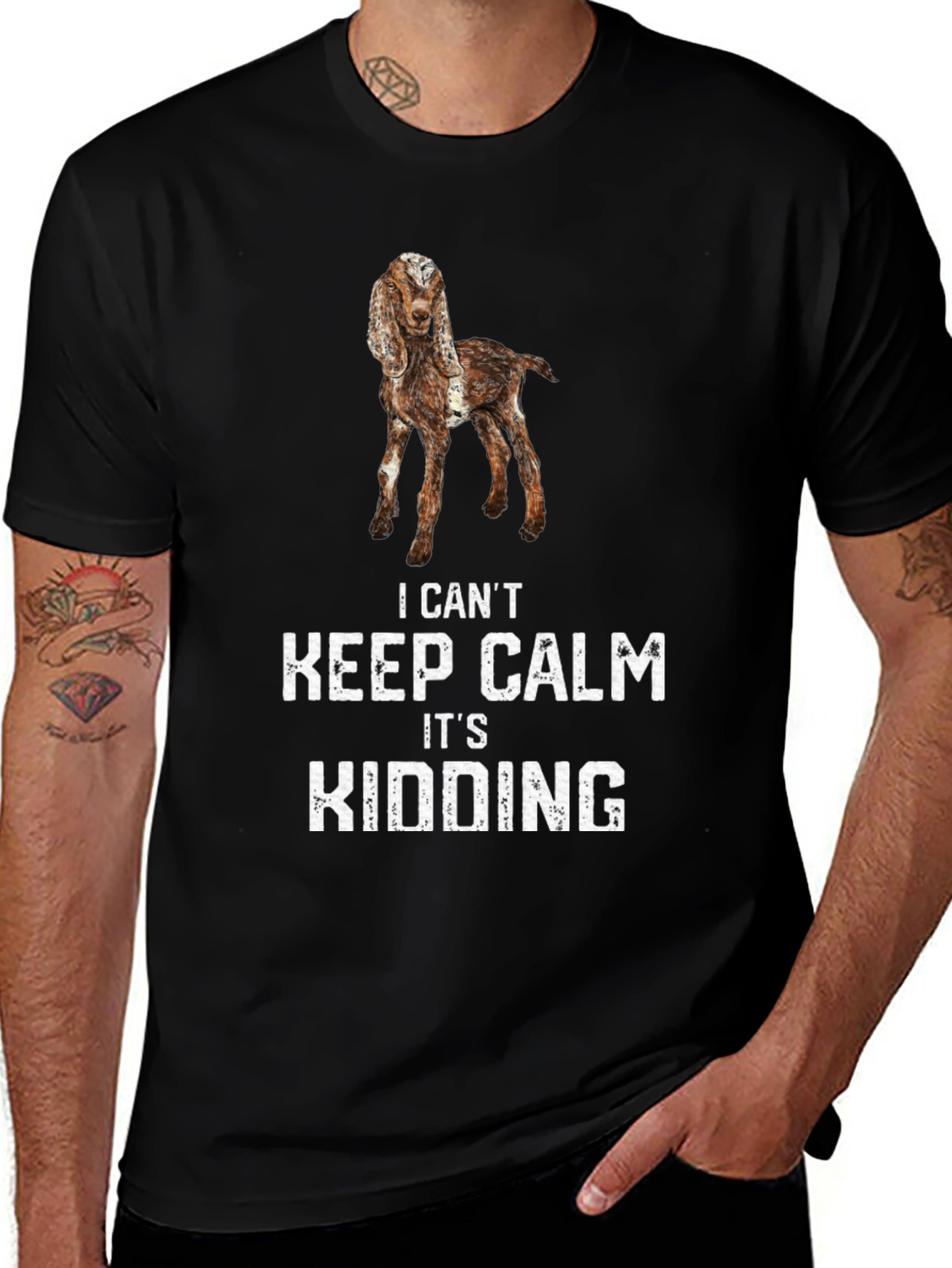 I Cant Keep Calm Its Kidding T-Shirt