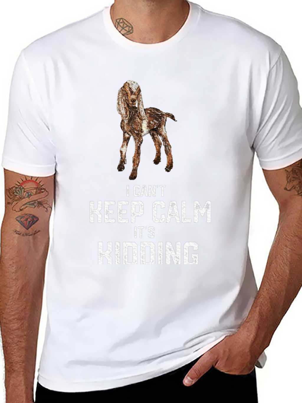 I Cant Keep Calm Its Kidding T-Shirt