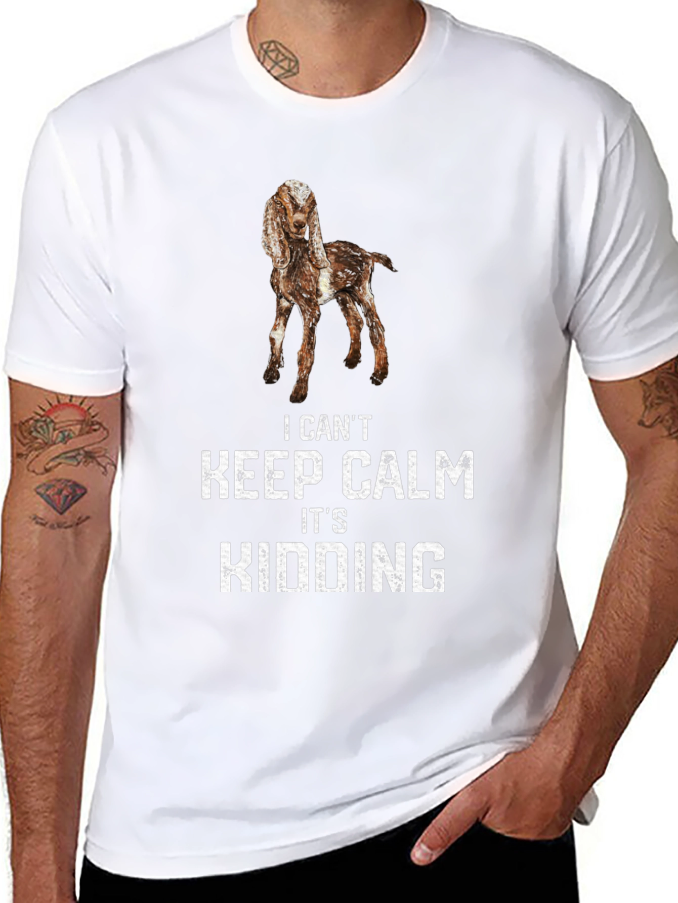 I Cant Keep Calm Its Kidding T-Shirt