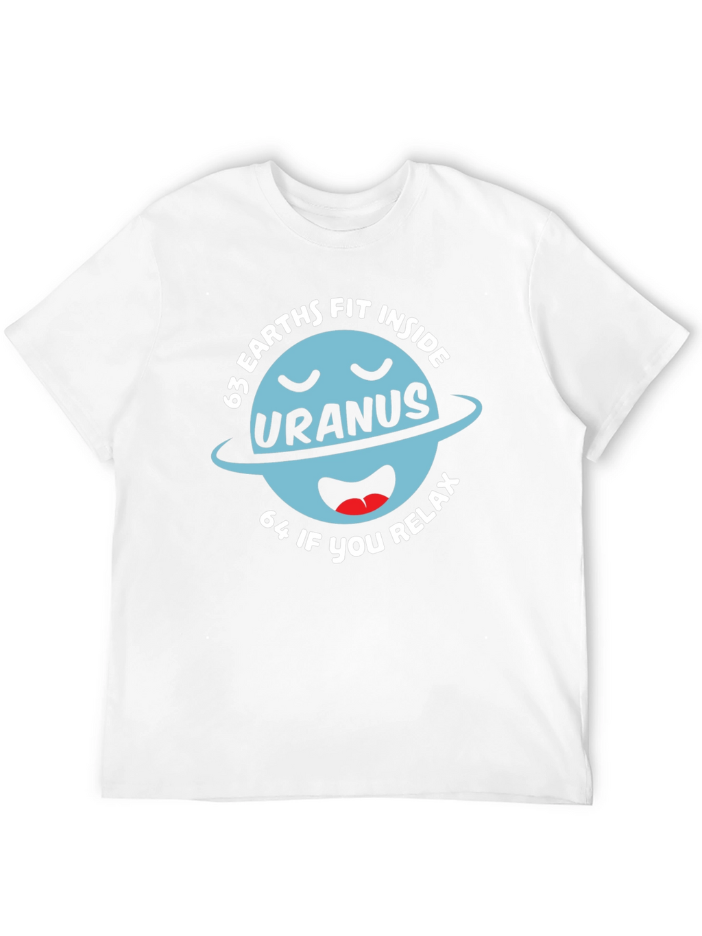 Funny Uranus Planet Graphic T-Shirt