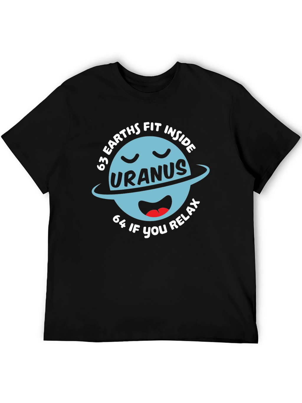 Funny Uranus Planet Graphic T-Shirt