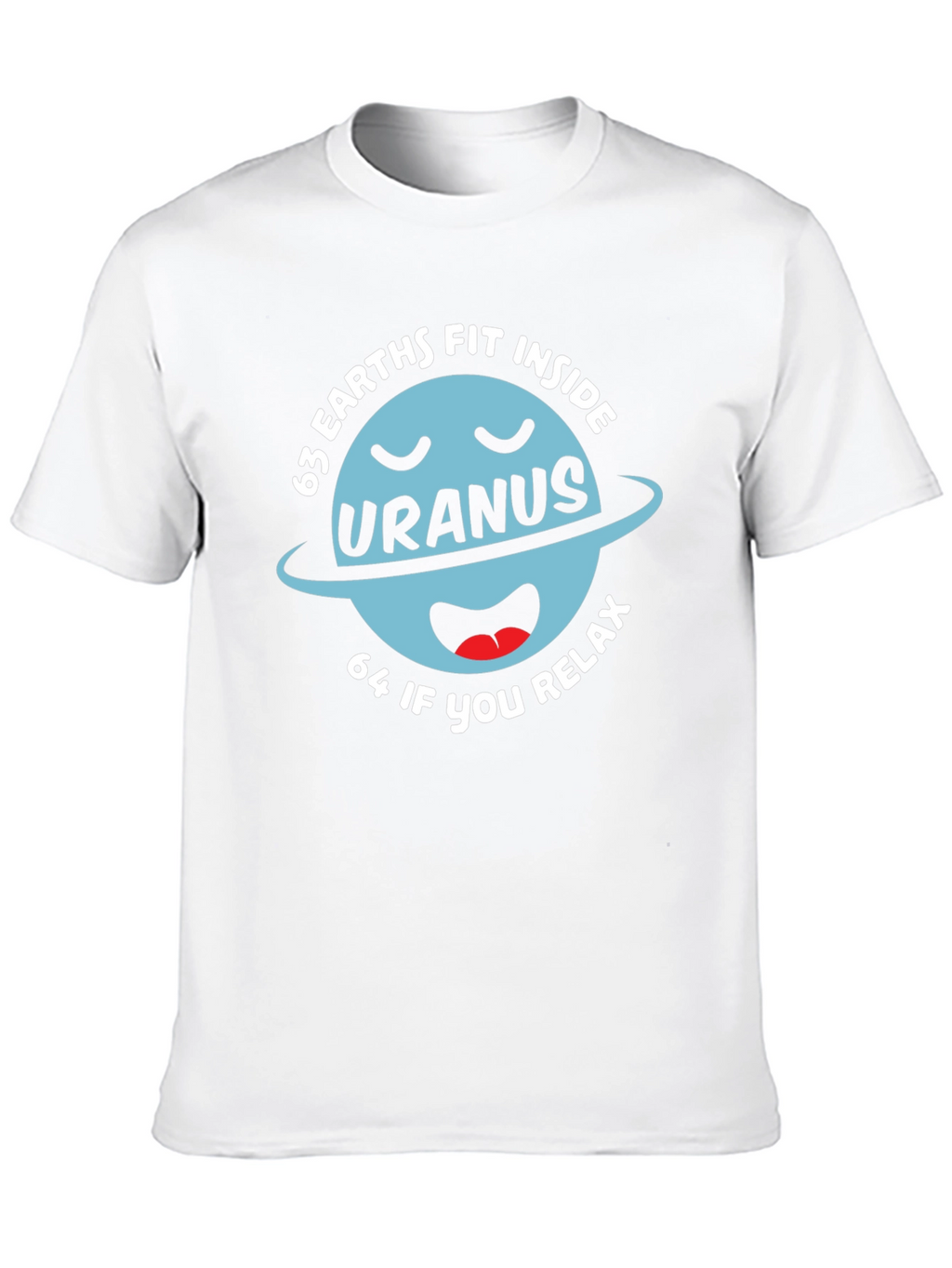 Funny Uranus Planet Graphic T-Shirt