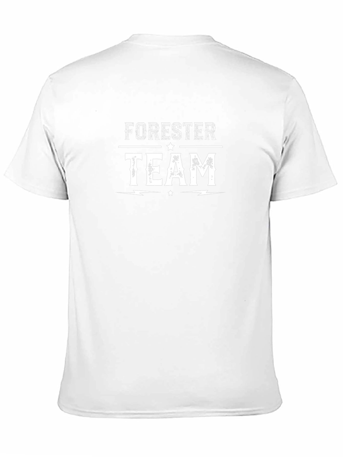 Forester Team Graphic Print Black T-Shirt