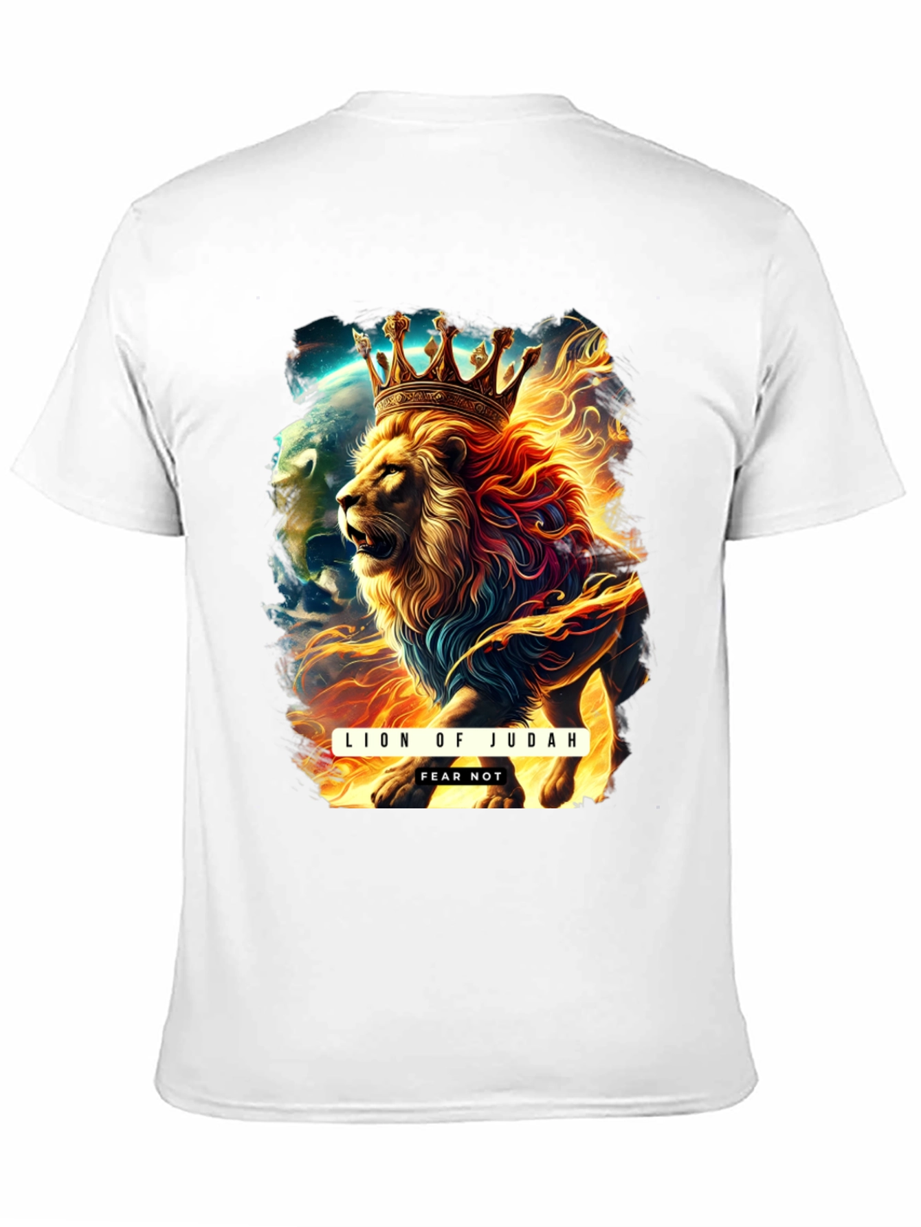 Lion of Judah T-Shirt: Fear Not Graphic Tee