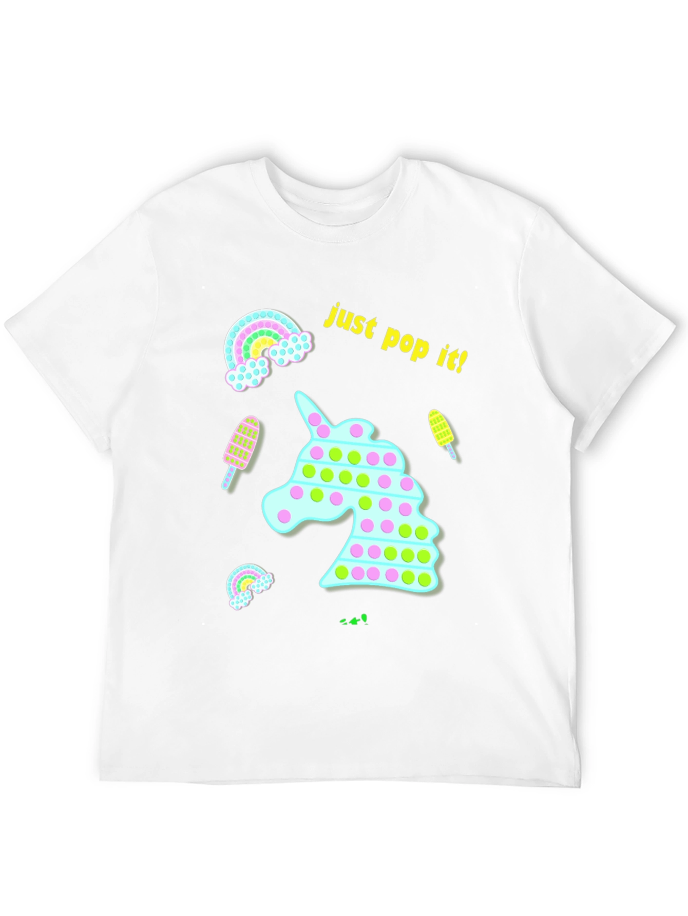 Just Pop It! Fun Unicorn T-Shirt