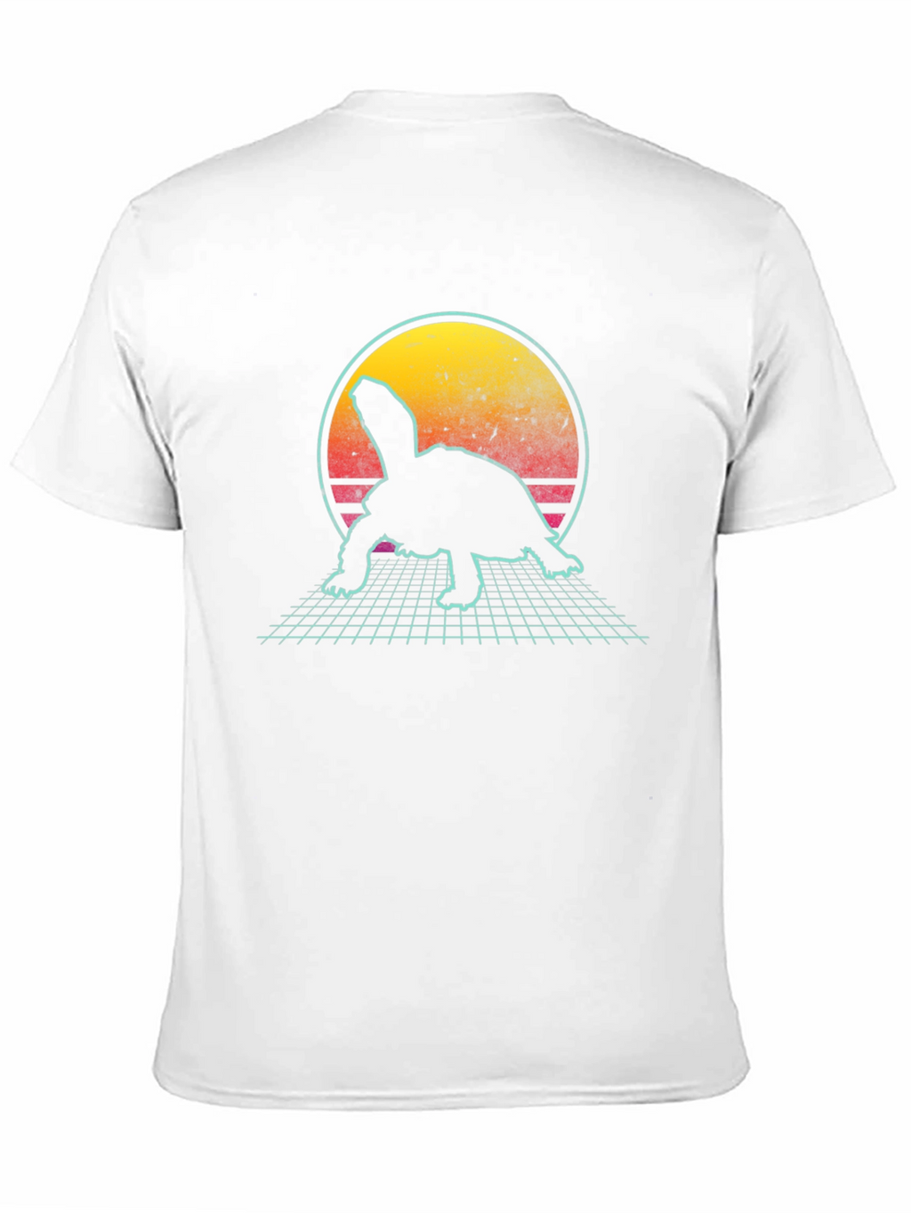 Retro Turtle T-Shirt - Synthwave Graphic Tee