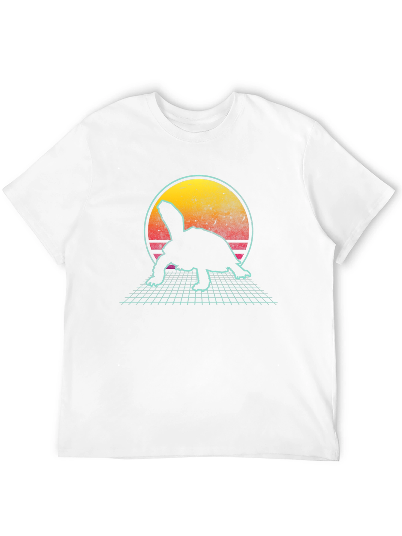 Retro Turtle T-Shirt - Synthwave Graphic Tee