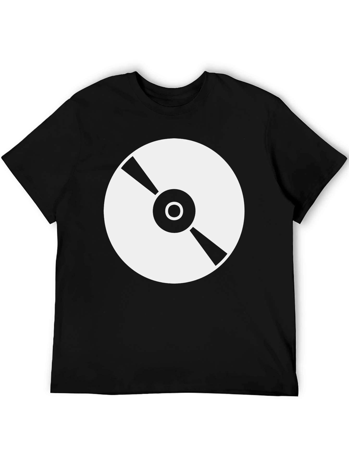 Retro Vinyl Record Graphic T-Shirt