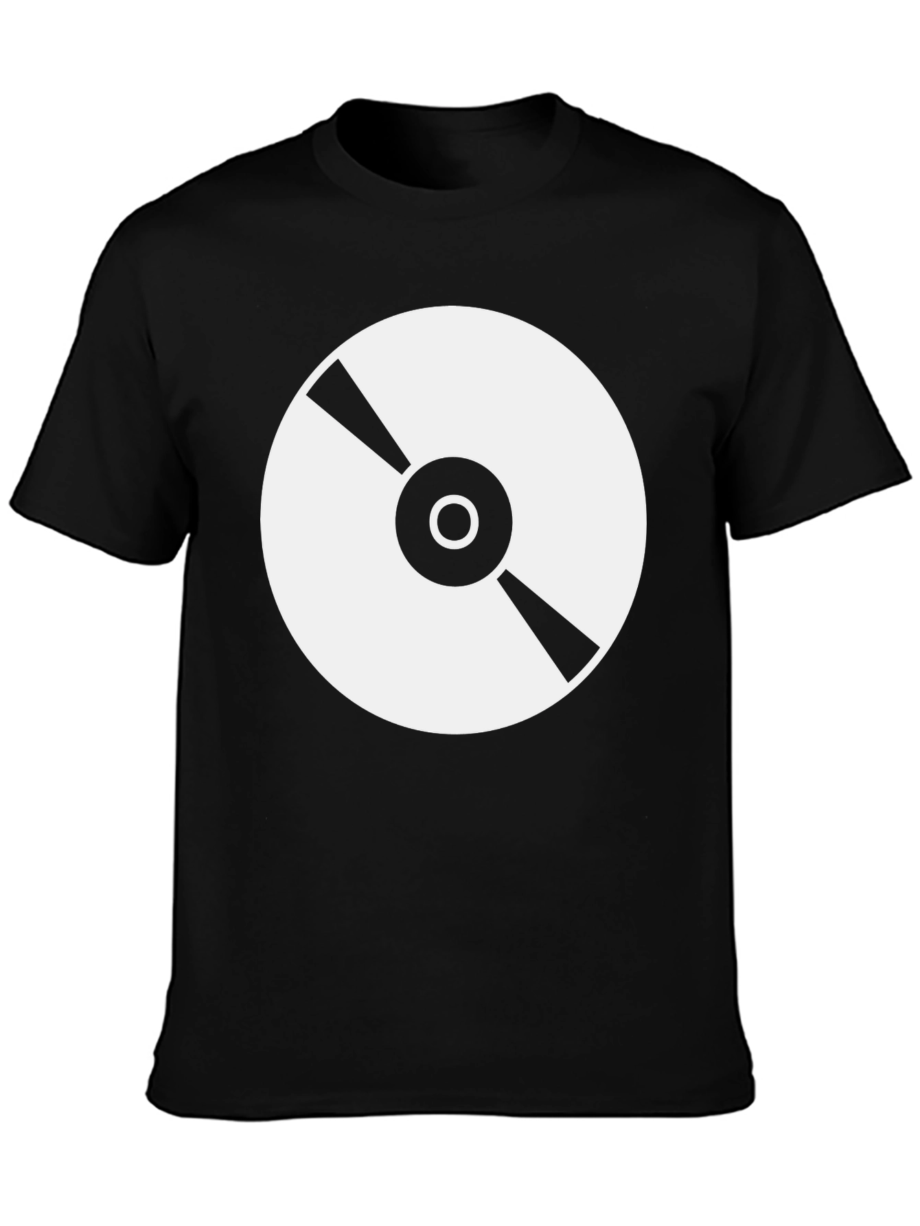 Retro Vinyl Record Graphic T-Shirt