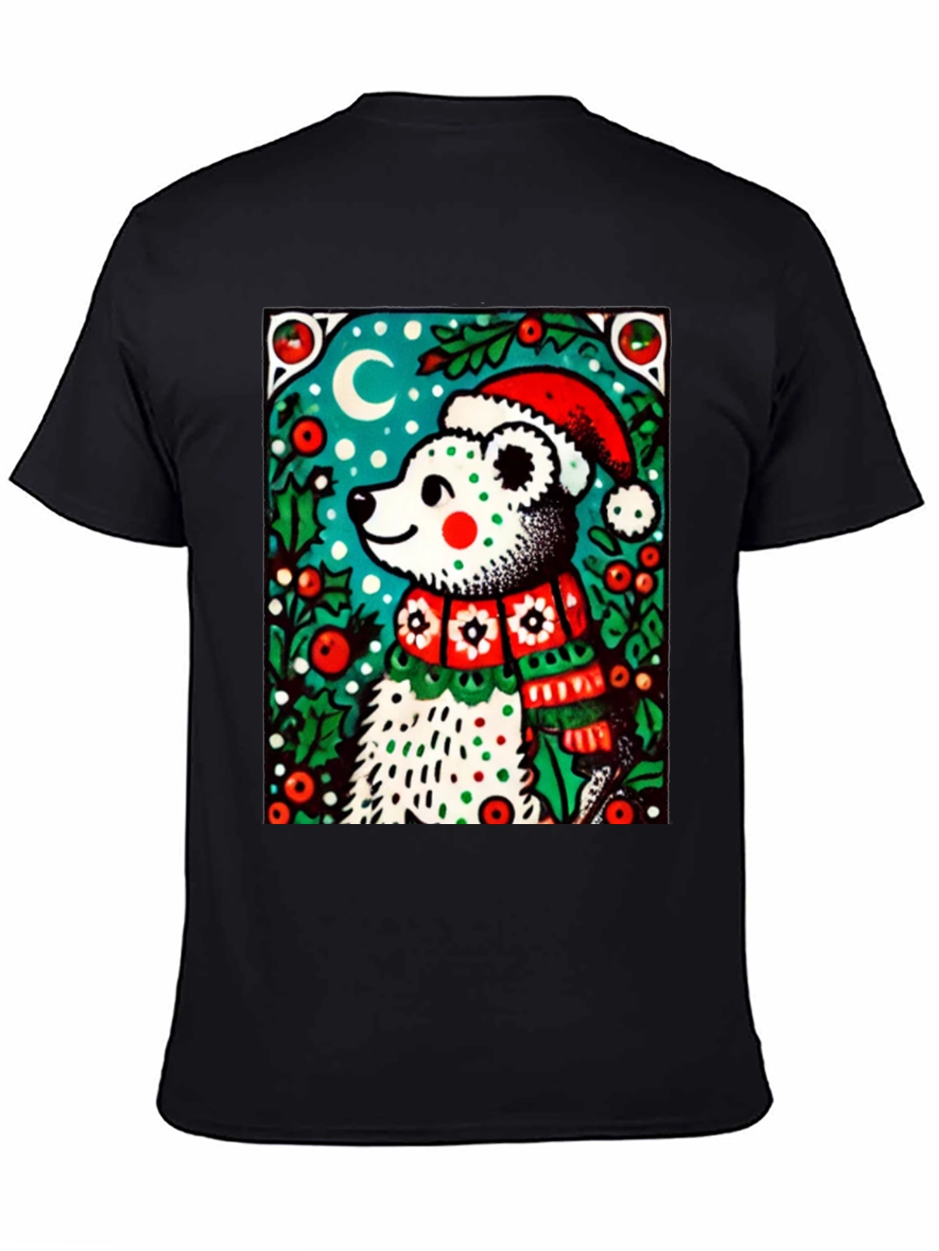 Festive Holiday Bear T-Shirt