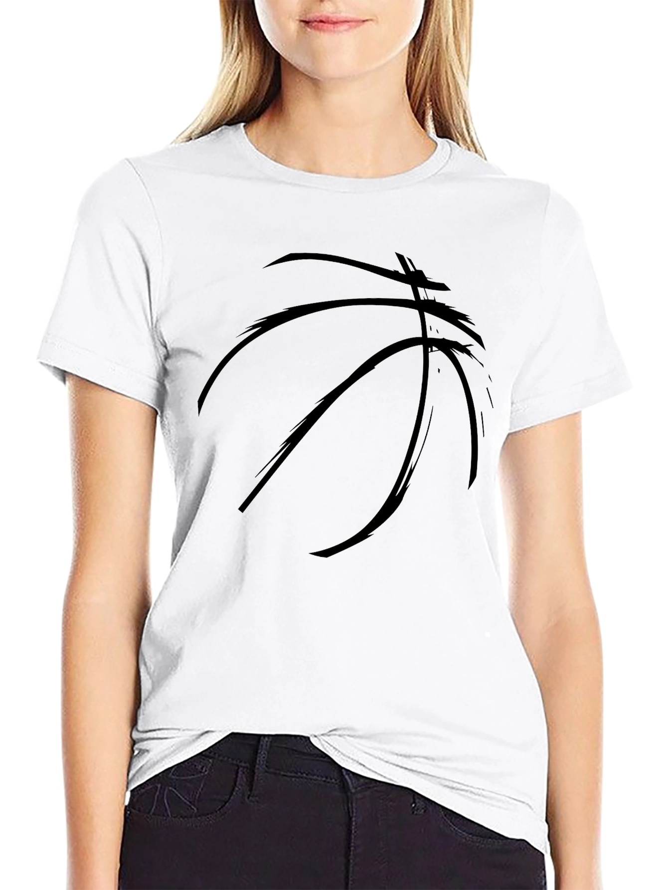 Basketball Graphic Tee - Casual Style