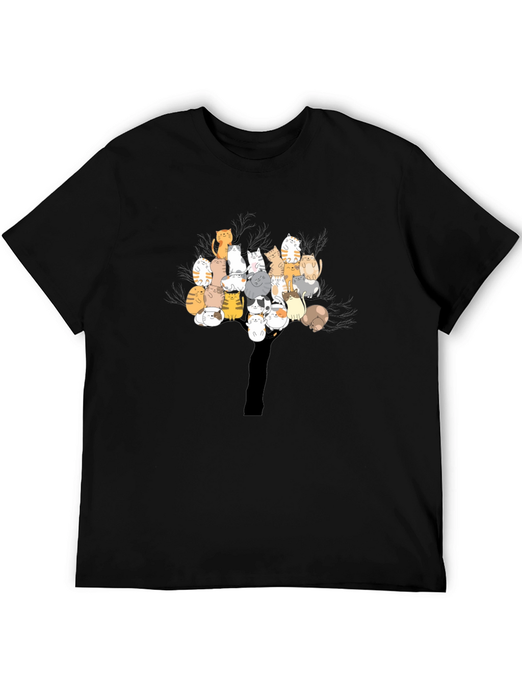 Cats Tree T-Shirt - Unique Graphic Tee