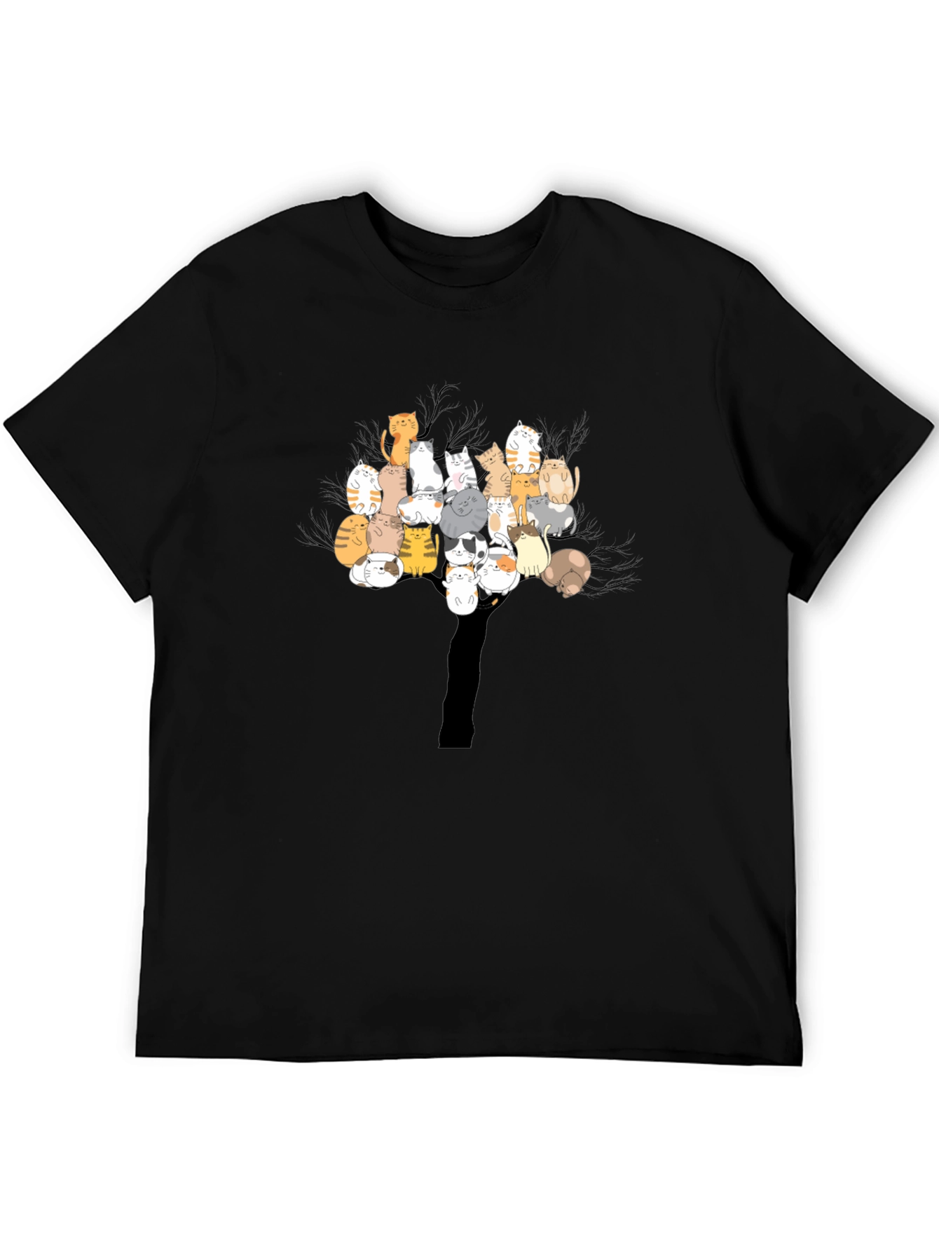 Cats Tree T-Shirt - Unique Graphic Tee