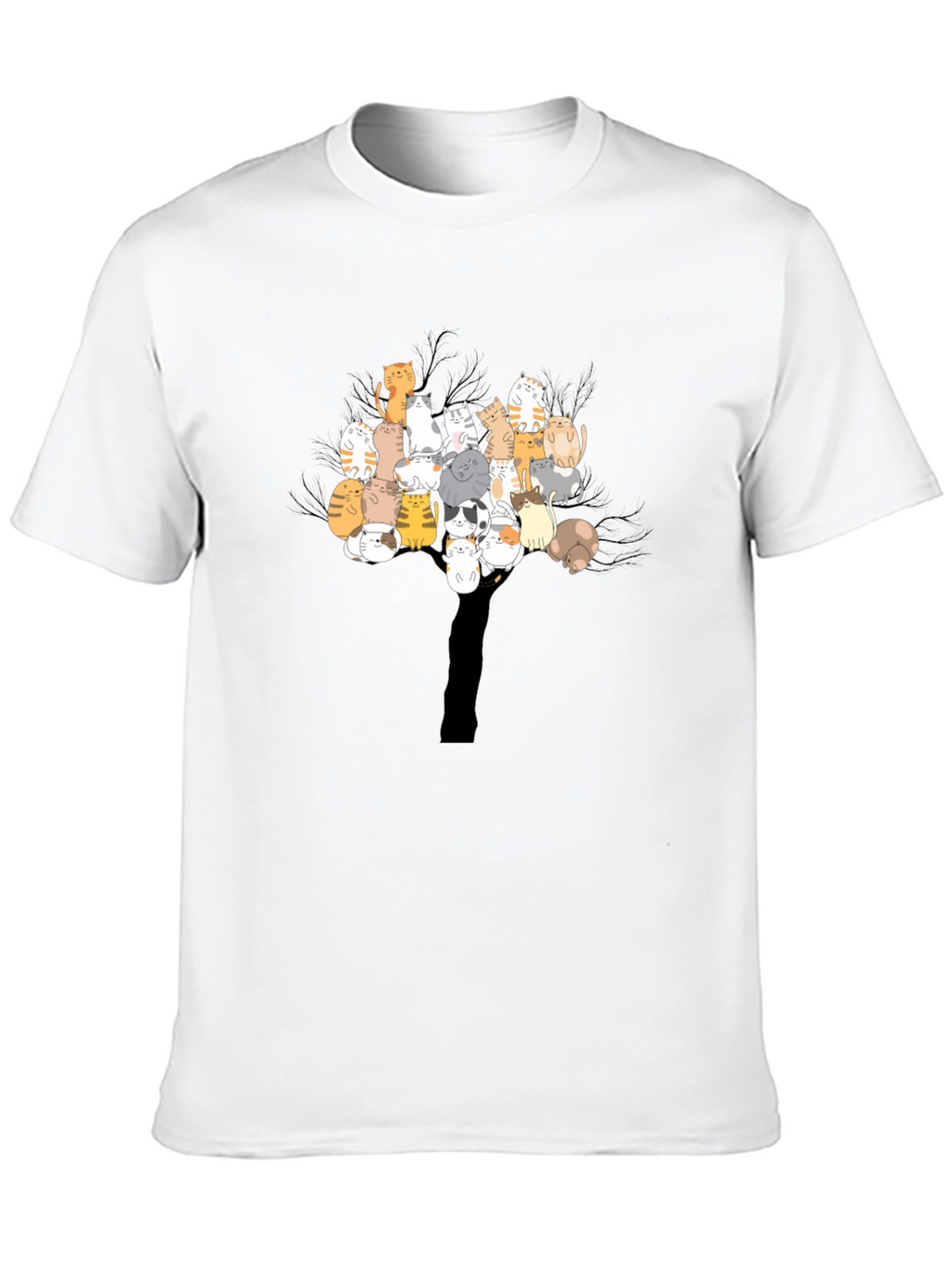 Cats Tree T-Shirt - Unique Graphic Tee